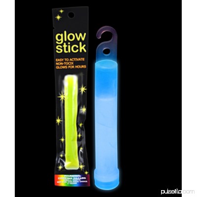 4 Inch Retail Packaged Glow Stick - Blue